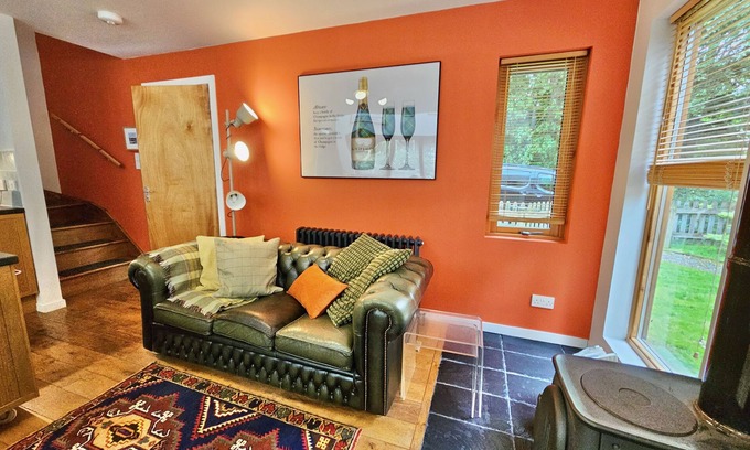 Newtonmore Cabin | Romantic Highland hideaway - Baltinna East Lodge