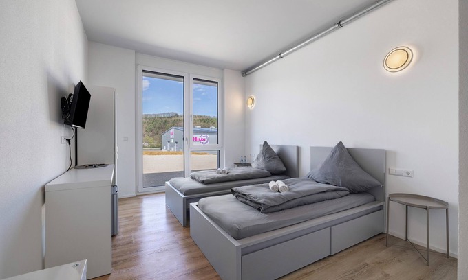 Dusslingen Apartment | Room 'Hauptzimmer' with Wi-Fi