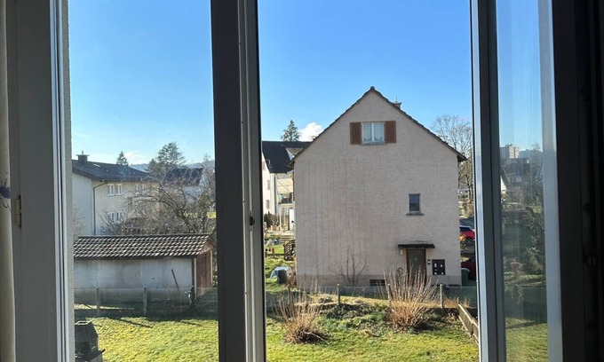 Buchs House | Room in a house next to bus stop