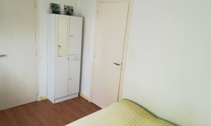 Ploufragan Bed & Breakfast | Room in small town house.