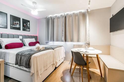Bras Apartment | Rubi Studio no Brás com Piscina - Metrô Brás
