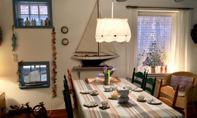 Nesse House | Ruhe und Erholung pur um dem Alltagsstress zu Entfliehen, Friesenhaus mit Garten