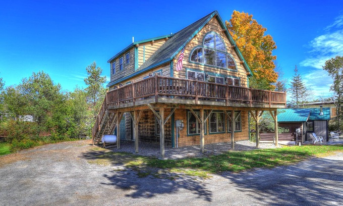 Rangeley House | Russell Cove18 | Spacious Home with Shared Access to Rangeley Lake