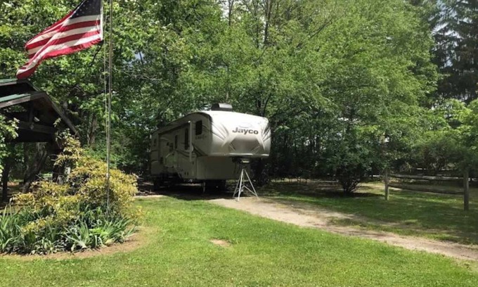 Wellsboro Apartment | RV Site - Full Hookup 30 Amp - Up to 33ft
