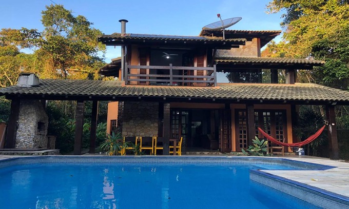 Sao Sebastiao House | São Sebastião ' Juréia beach North Coast - 4 bedroom house - heated pool
