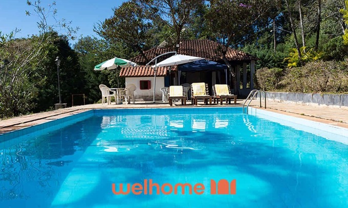 Monte Siao House | Sítio em Monte Sião com piscina e campo de futebol