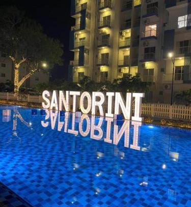Negombo Apartment | Santorini Blue Sapphire - Luxury 3BR Theme Park Resort Apartment - Negombo