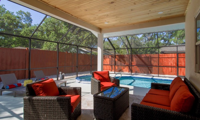 South Gate Ridge House | Sarasota modern 3/3 house, saltwater pool, close to beaches and downtown!