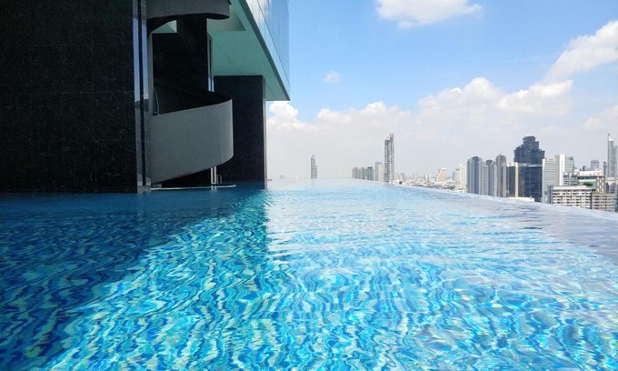 Thung Maha Mek Apartment | Sathon Luxury High-rise Apartment City View KingPower ,IconSiam ,BNH,Silom