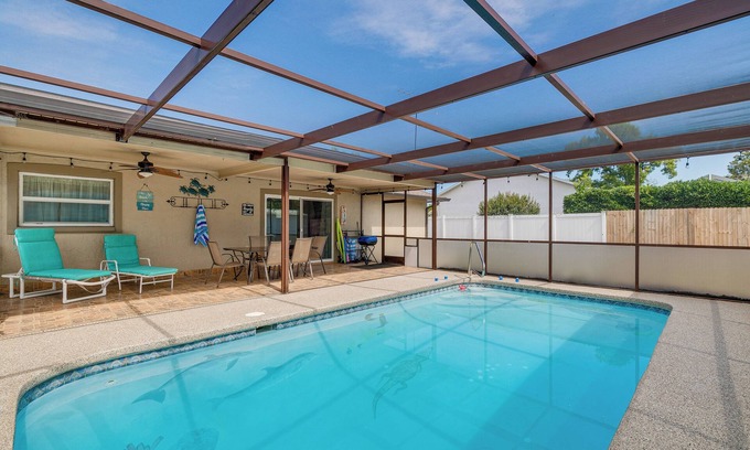 Spring Hill House | Screened Lanai & Heated Pool: Spring Hill Home