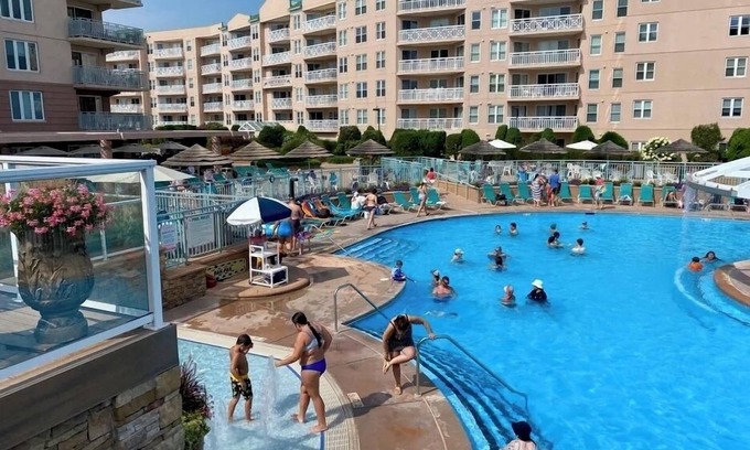 Wildwood Crest Resort | Seapointe Village OCEANFRONT 17 acre resort Redefined! PRIVATE BEACH access!