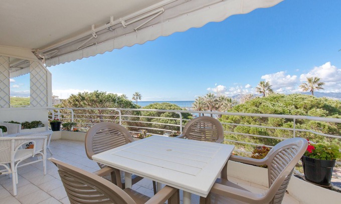 Pointe Croisette Apartment | Sea View, Cannes Croisette, in Front of the Sea