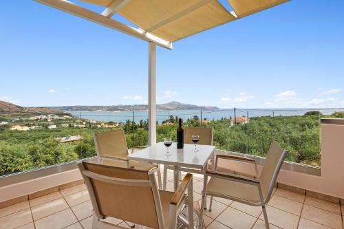 Katochori Villa | Sea view villa Manolis with private pool near the beach