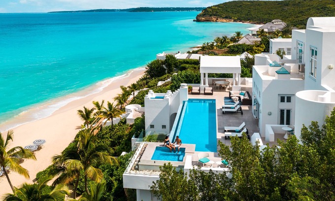 Long Bay Village Villa | Sea Villa at Long Bay Villas: Privacy, 5-star service, butler, on secluded beach