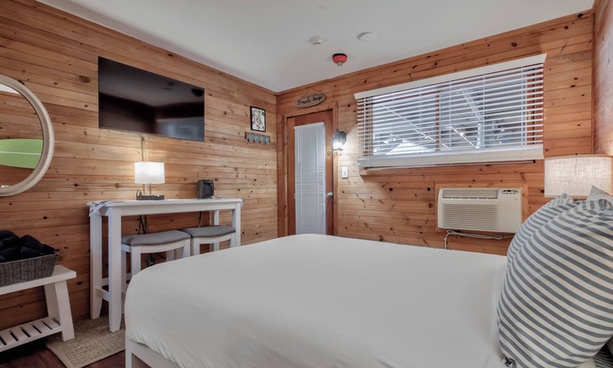 Ocean Bay Park Hotel | Seashore Condo Hotel #11, Cozy Fire Island Escape, Near Ferry - With Bay Views and Steps from the Beach.