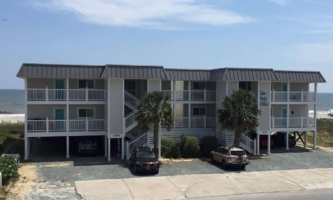 Holden Beach Condo | "Seaside Retreat" - Pet Friendly Oceanfront Condo, 2 Bedrooms/2 Bathrooms