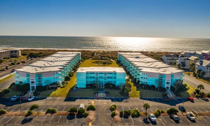 Morehead City Condo | SeaSpray 241 Located in an Oceanfront Complex Great Ocean Views
