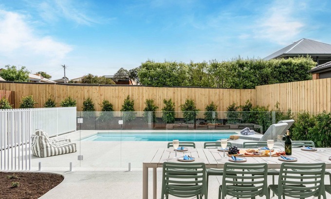 Rosebud House | Seaspray Cottage - Heated Pool, Beach