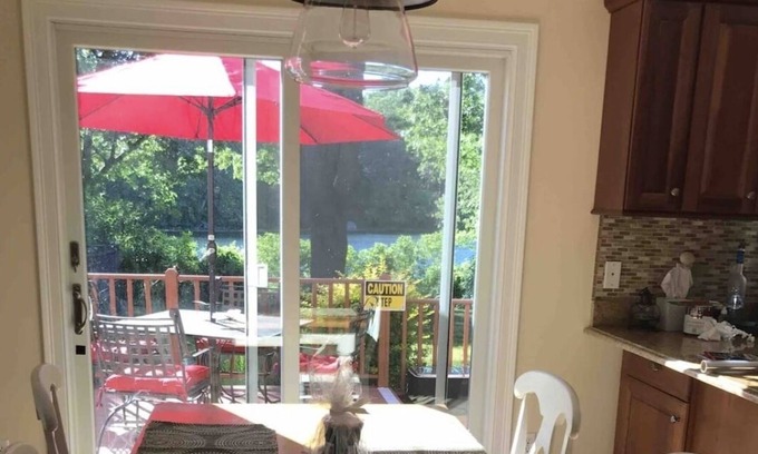 Plymouth House | Secluded home on 3 acres with pond and private pool