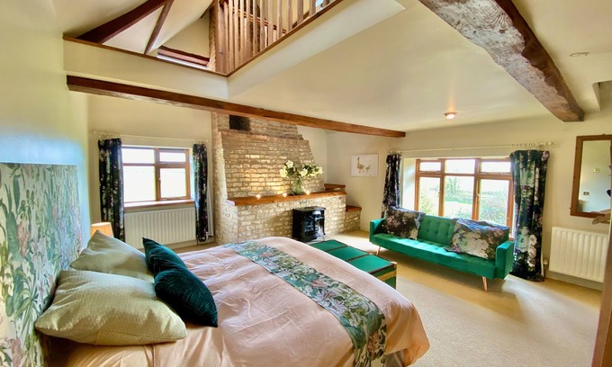 Highbridge Other | Secluded luxury farmhouse with hot tub, open fires, large garden & amazing views