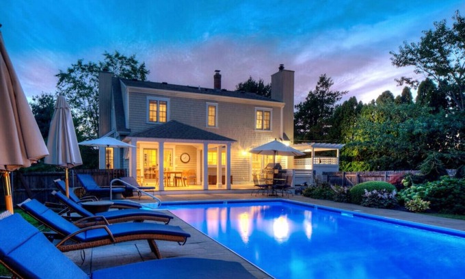 Newport East House | Secluded Oasis w/Heated Salt Pool - 10 Minutes from Newport & Beaches