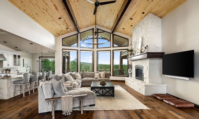 Sierra Pines Cabin | SENSATIONAL LUXURY LODGE IN THE COOL PINES OF THE WHITE MOUNTAINS OF AZ
