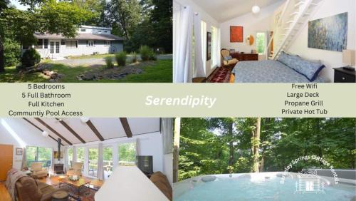 Berkeley Springs House | Serendipity - Hot Tub - Pet Friendly - Fire Pit - Grill - Porch - Deck - Wifi - Pool Access - Games