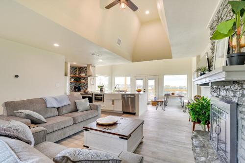 Burnet House | Serene Burnet Getaway with Buchanan Lake Views!
