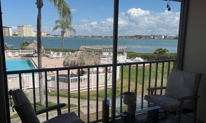St. Petersburg Condo | Serene Waterfront Condo, 2BR/2BA , Bay Views + Balcony + Workspace