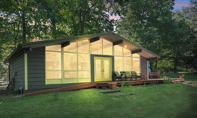 Charlevoix House | Short Walk to Sandy Dunes | Lake Michigan | Adjacent to Mt. McSauba | Firepit