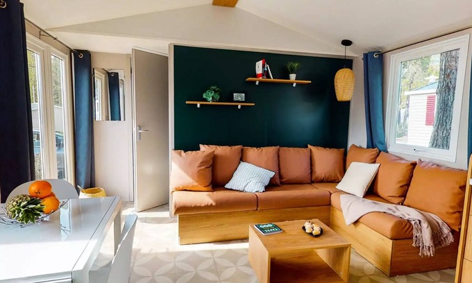 Saint-Julien-en-Born House | Siblu – The Dunes of Contis * - Mobile home Essential 3ch Signature with air conditioning 8 people