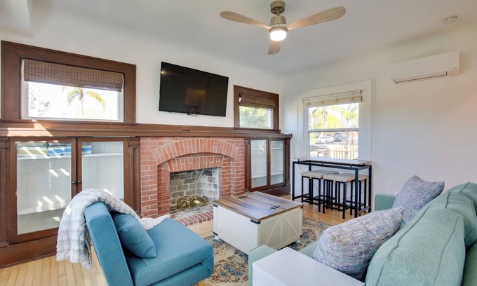 Stockton Apartment | Sip, Shop & Explore: San Diego Apartment
