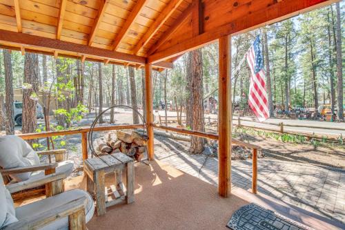 Pinetop-Lakeside House | Ski, Hike and Relax Forest-View Sanctuary!