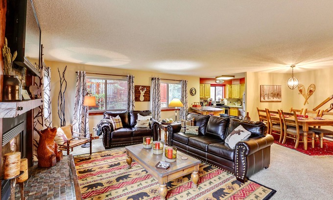 Four O'Clock Condo | Ski-In Condo on Four O'Clock Ski Run - 1 block from Downtown