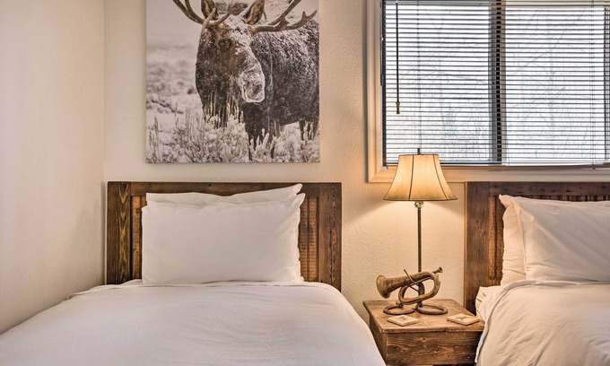 Moose Wilson Road Apartment | Skier's Dream: Upscale Condo By Teton Village!