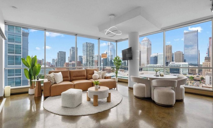 Beltline Apartment | Sky High Style w Views, AC, Prkg