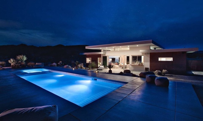 Joshua Tree House | SkyHouse Joshua Tree: Private Villa with Pool/Spa