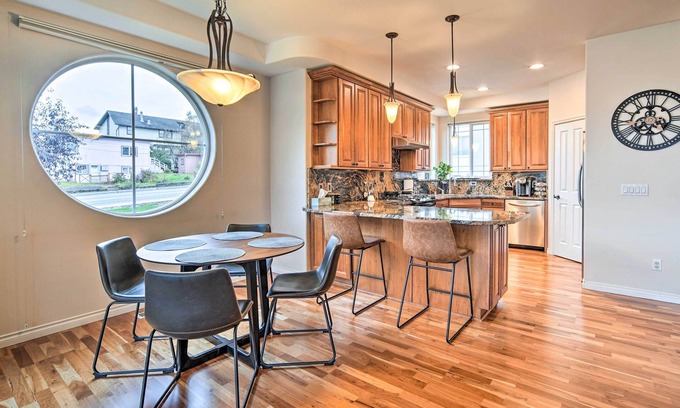 Downtown Anchorage House | Sleek Escape w/Balcony < 1 Mi to 5th Avenue!