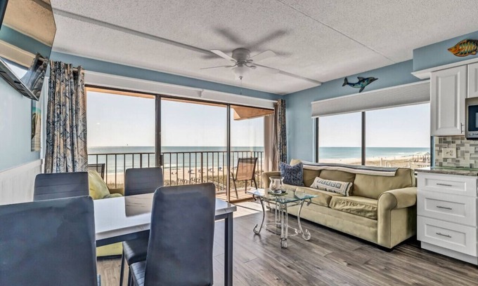 Carolina Beach Apartment | Slice of Paradise, Oceanfront & Boardwalk views