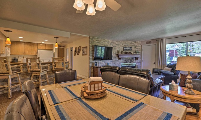 Brian Head Condo | Slopeside Condo with Hot Tub + Game Room Access!