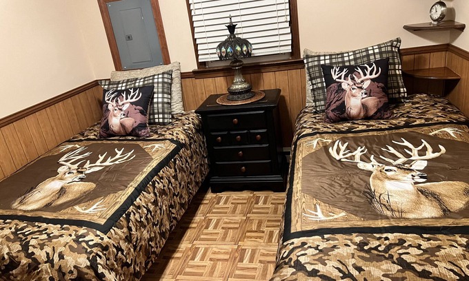 Wakefield-Peacedale Cabin | Small cozy cabin with grill & fire pit close to beaches, skiing, biking and URI.