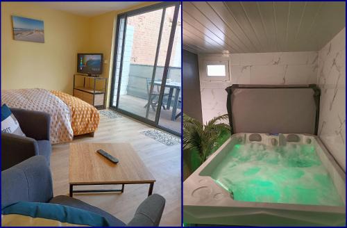 Mers-les-Bains Apartment | SPA privatif à 50m de la plage - Studio