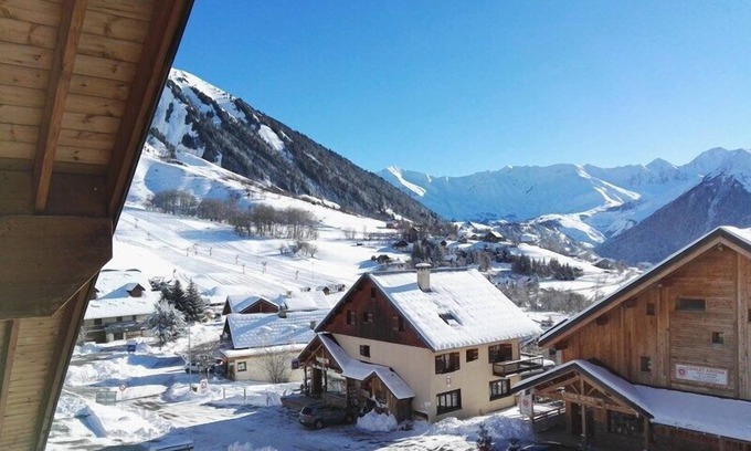 Saint-Jean-d'Arves Apartment | Spacious 12-person apartment, Aiguille d'Arves view