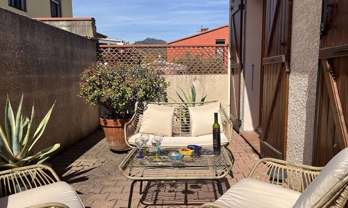 Banyuls-sur-Mer House | Spacious 2BR House in Banyuls-sur-Mer, Terrace, A/C, Garage, Near Beach