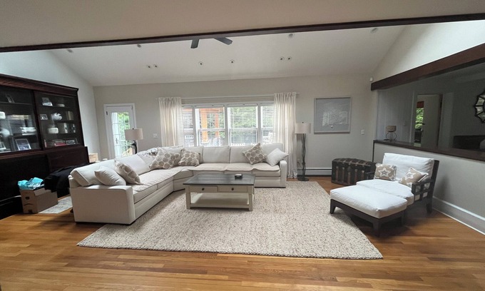 Falmouth House | Spacious 5 bedroom 4.5 bath home centrally located mile to beach town