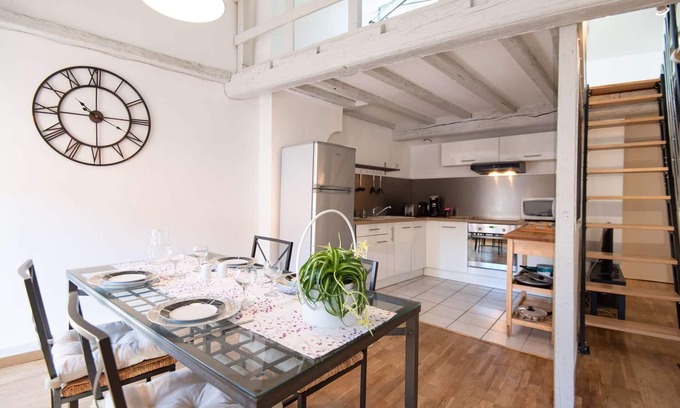Montluel Apartment | Spacious and charming flat at the gateway to Lyon and the Dombes