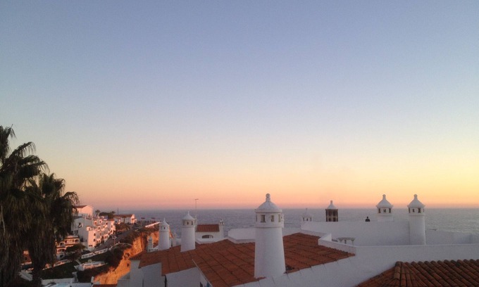 Carvoeiro Apartment | Spacious Apartment With Communal Pool, Private Roof Terrace With Stunning Views