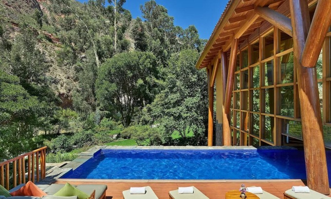 Maras Hotel | Spacious Deluxe 2 Queen Room w/Balcony | Free Parking | Onsite Pools & Spa