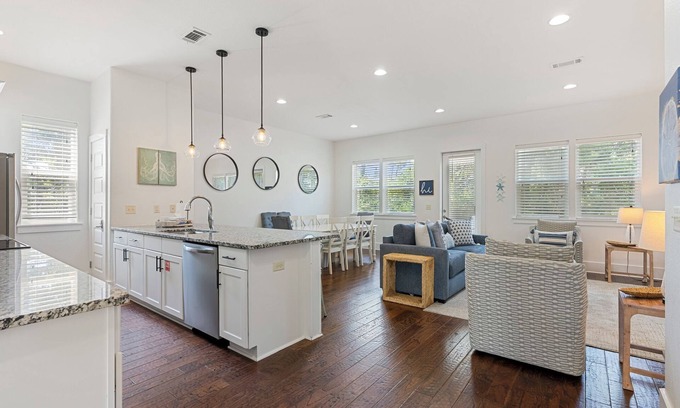 Santa Rosa Beach House | Spacious & Dog-Friendly 4BR Home | Walk to Beach & Gulf Place