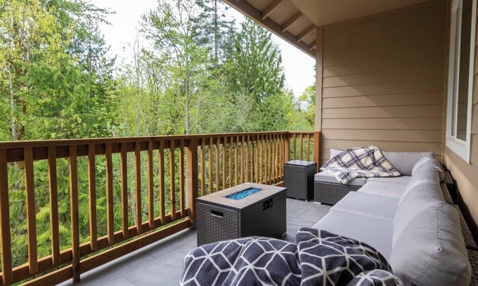 Longview House | Spacious home and lower level condo with outside entrance.